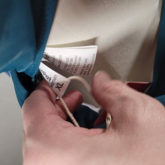 Pat Pat Green One Piece Tummy Control Tropical Floral Ruffle Sleeve Size XL - Picture 7 of 9